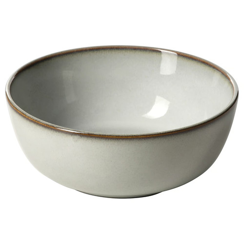 GLADELIG Bowl, grey, 14 cm