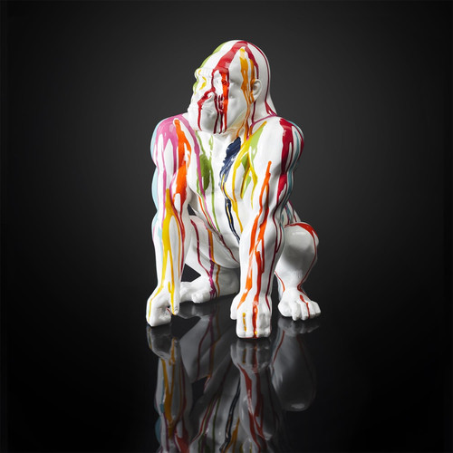 Decoration Gorilla 46cm, colour