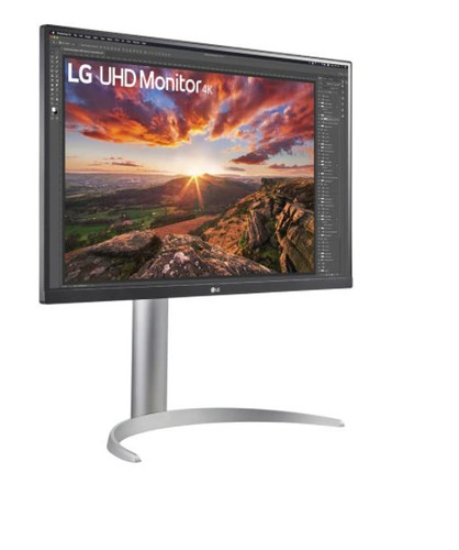 LG 27" Monitor UHD IPS USB-C Vesa DisplayHDR 400 with Speakers 27UP850-W