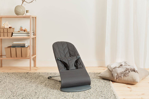 BABYBJÖRN Bouncer Bliss Woven - Anthracite + Toy