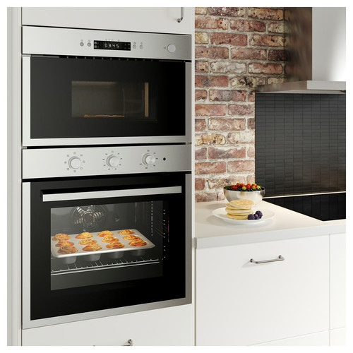 MATÄLSKARE Forced air oven, stainless steel colour
