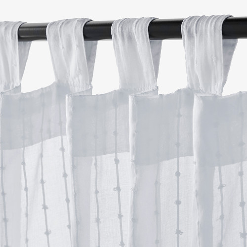 MATILDA Curtain, white, 60x120 cm