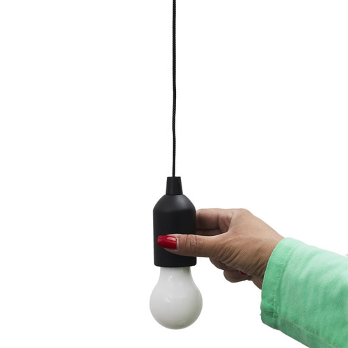 Pendant LED Lamp Multicolour, battery-operated, black