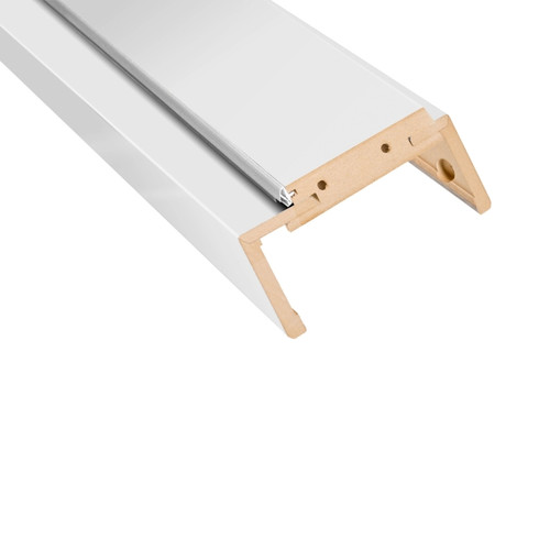 Adjustable Door Frame Header  95-115 mm 80 cm, chalk-white