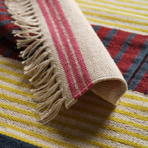 MÄVINN Rug, flatwoven, multicolour, 60x90 cm