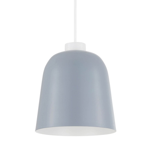 GoodHome Pendant Lamp Calume E27 18cm, grey