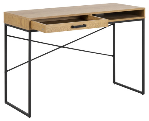 Desk with Drawer Seaford, oak