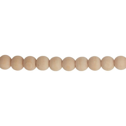 Wooden Christmas Tree Garland, 2 meters