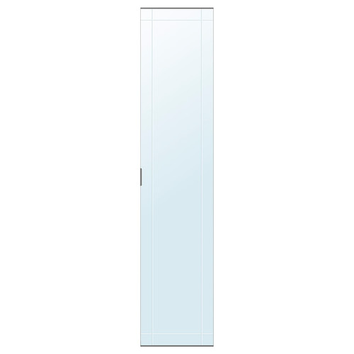 KAMMARTORP Mirror door, grey, 50x229 cm