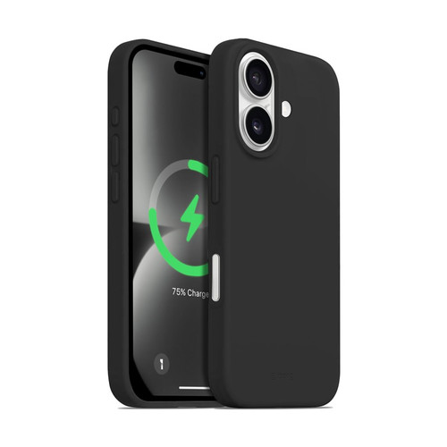CRONG Phone Case iPhone 16 MagSafe Color Cover, black