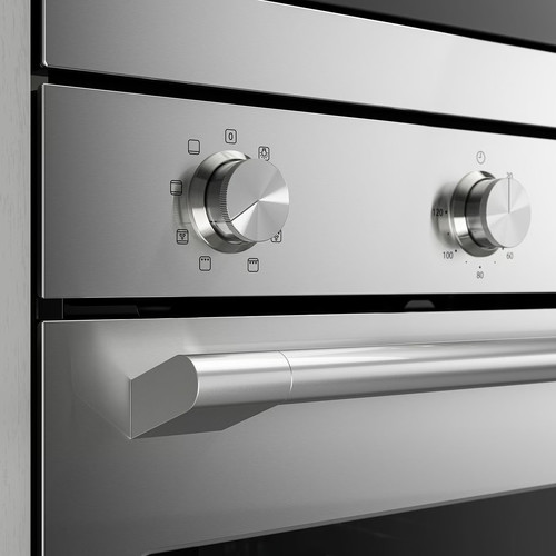 STENABY Fan oven, Grill function stainless steel colour/IKEA 300