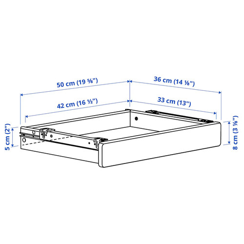 RELATERA Desk combination sit/stand, white/light grey-green, 117x60 cm