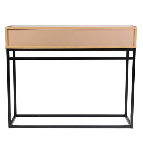 Console Table Abbott, oak/black