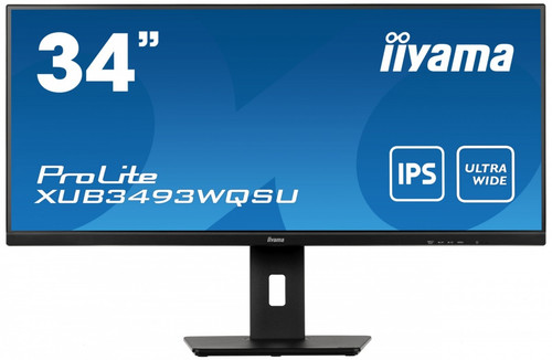IIyama 34" Monitor XUB3493WQSU IPS UWQHD DP HDMI