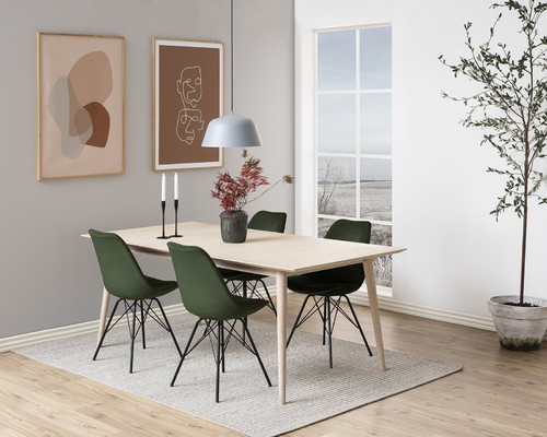 Chair Eris, velvet, green