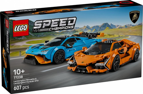 LEGO Speed Champions Lamborghini Revuelto & Huracan STO 10+