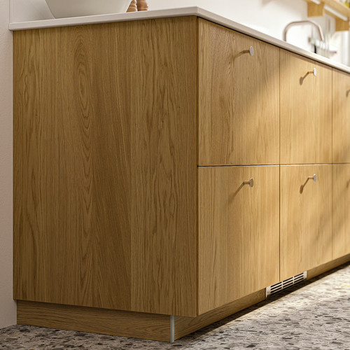SINARP Cover panel, oak veneer, 39x86 cm