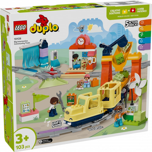 LEGO DUPLO Big Interactive Community Train 3+