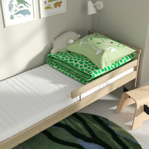 UNDERLIG Foam mattress for junior bed, white, 70x160 cm