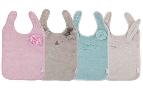 Bo Jungle B-Bib Ecological Koala Grey