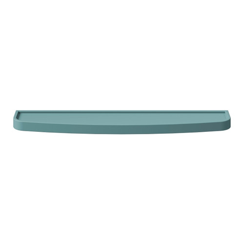 GoodHome Decorative Bathroom Shelf Himalia 70 x 15 cm, green