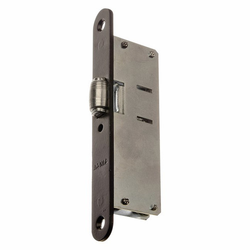Mortise Lock Jania narrow short roller ZR-1.5, black