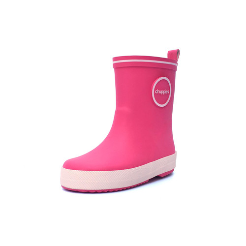 Druppies Rainboots Wellies for Kids Fashion Boot Size 26, pink