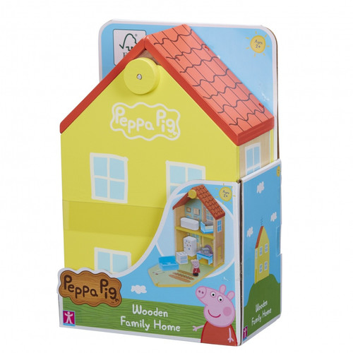 Tm Toys Peppa Pig Wooden Family Home 3+