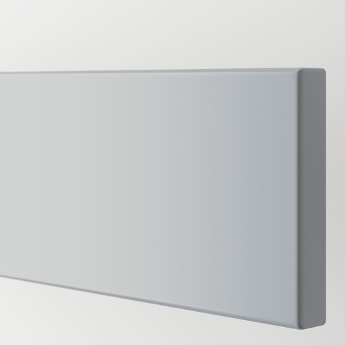 VEDDINGE Drawer front, grey, 80x10 cm