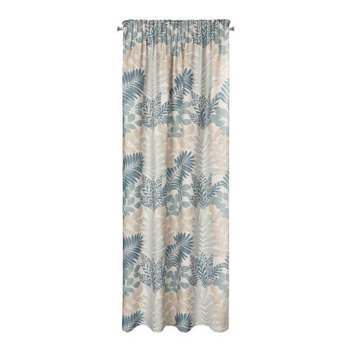 Curtain Lenny 135x270 cm, natural/blue