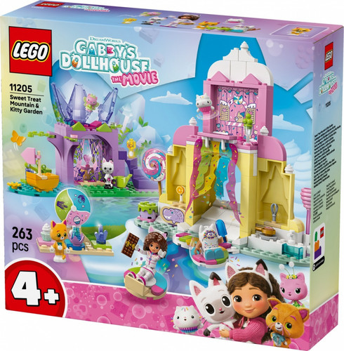 LEGO Gabby's Dollhouse Sweet Treat Mountain & Kitty Garden 4+