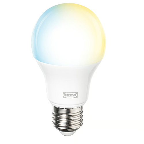 KAJPLATS LED bulb E27 470 lumen, smart white spectrum/globe/opal white