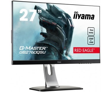 Iiyama 27" Monitor TN WQHD HDMI DP USB GB2760QSU-B1