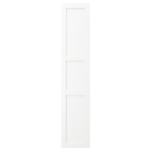 ENKÖPING Door, white wood effect, 40x200 cm