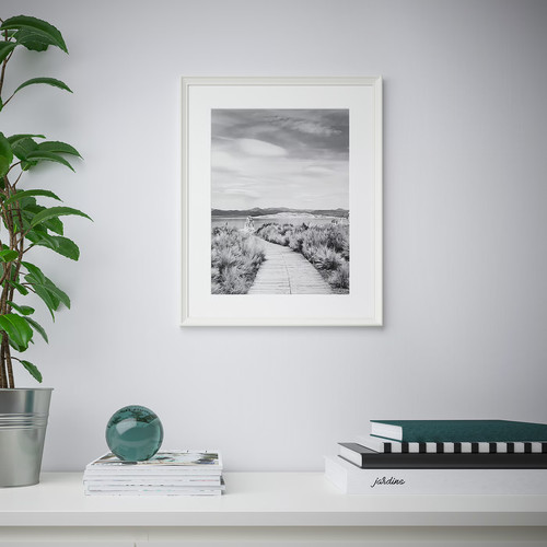 KNOPPÄNG Frame, white, 40x50 cm