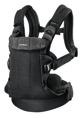 BABYBJORN Baby Carrier Harmony 3D Mesh, Black