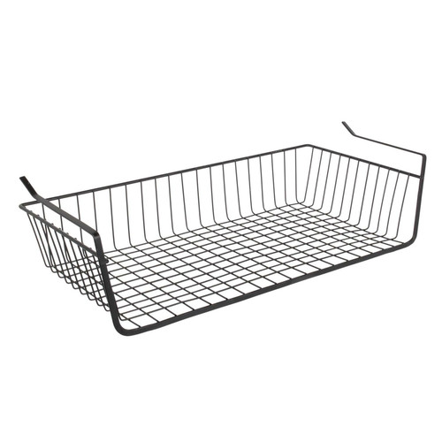 Under-Shelf Wire Basket, size L, black