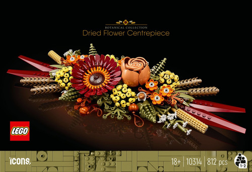 LEGO Icons Dried Flower Centrepiece 18+