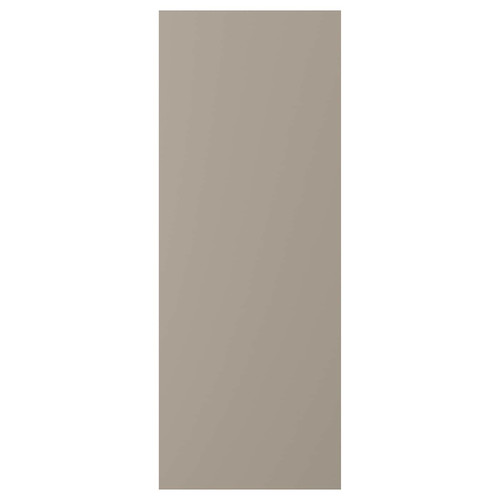 UPPLÖV Cover panel, matt dark beige, 39x103 cm