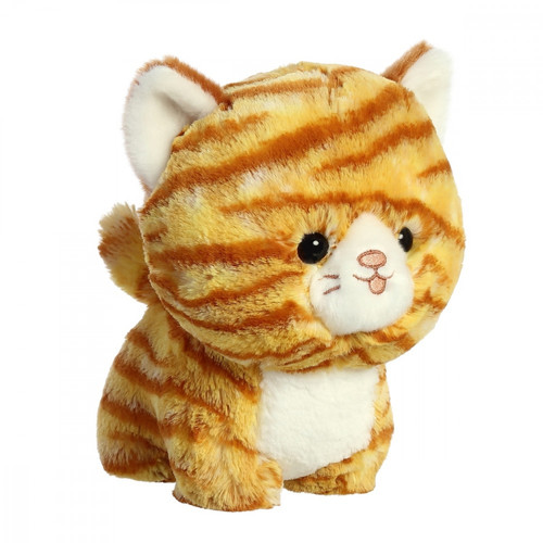 Soft Plush Toy Orange Tabby Cat