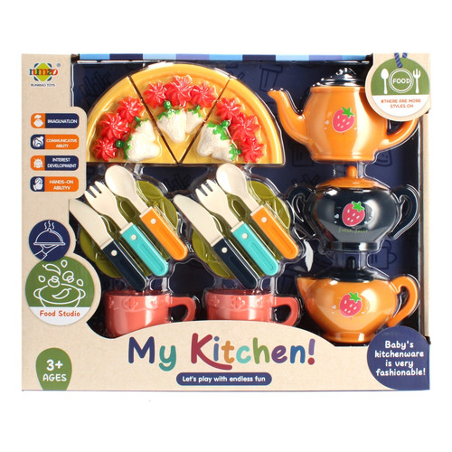 My Kitchen Food & Tea Playset 3+