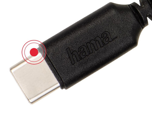 Hama Headphones In-ear Basic4Phone USB-C, black