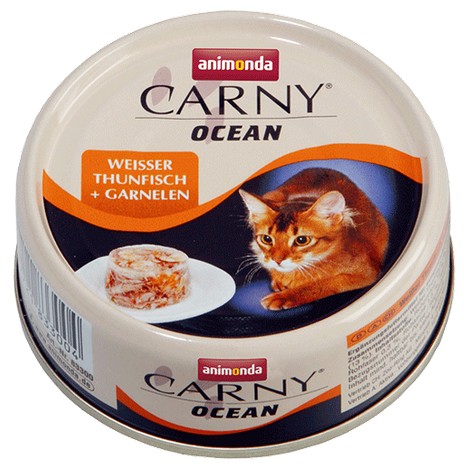 Animonda Carny Ocean Cat Food White Tuna & Shrimps 80g