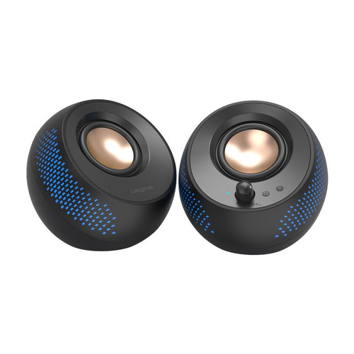 Creative Computer Speakers Pebble X 2.0-Channel, black