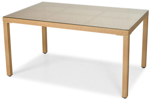 Outdoor Dining Table MALAGA 150, beige