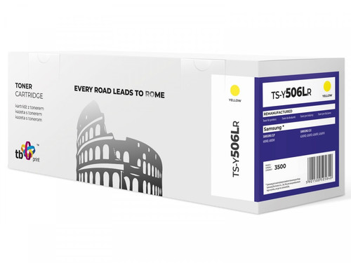 TB Toner Cartridge Yellow for Samsung CLT50 6 TS-Y506LR YE reman.