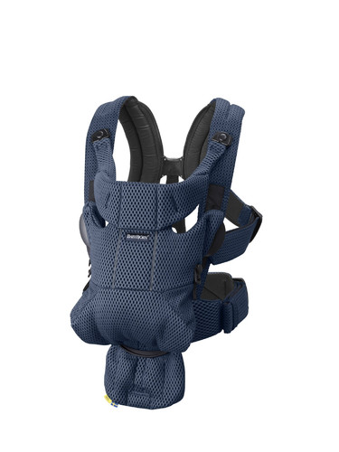BABYBJÖRN Baby Carrier Move - Navy Blue, 3D Mesh, 0-15m