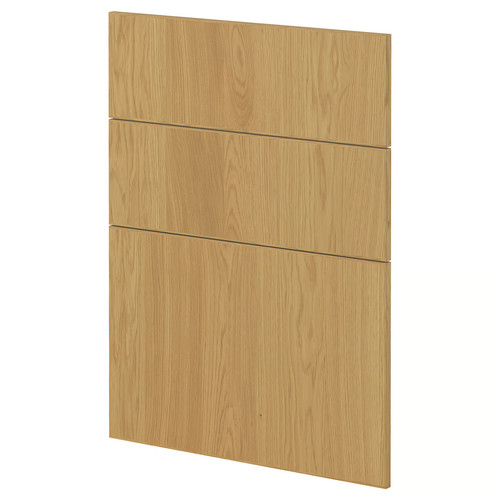 METOD 3 fronts for dishwasher, Sinarp oak veneer, 60 cm