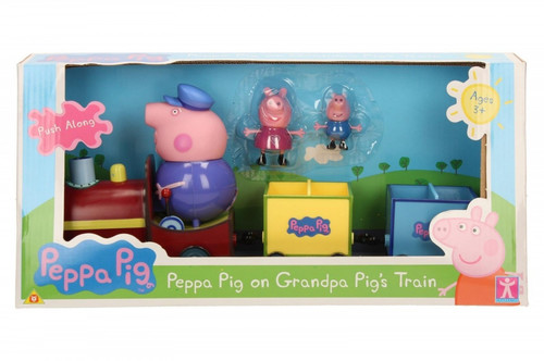 Peppa Pig on Grandpa Pig's Train