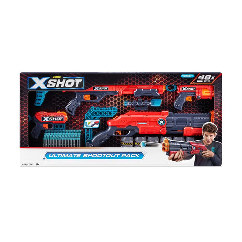 ZURU X-Shot Set Ultimate Shootout Vigilante 8+